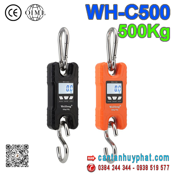 Cân treo mini 500kg WH-C500 - Cân Tân Huy Phát - Công Ty TNHH Thương Mại Và Dịch Vụ Tân Huy Phát